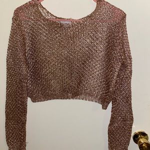Cropped Sweater perfect for a night out